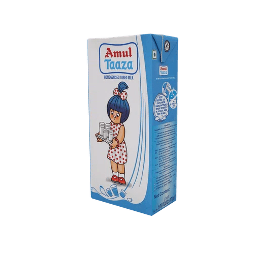 Amul - Taaza Milk, 1 L