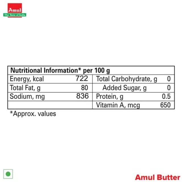 Amul - Salted Butter, 100 gm