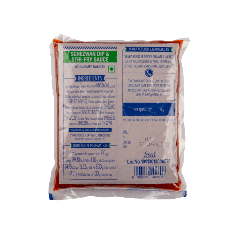 Veeba - Schezwan Dip & Stir-Fry Sauce, 1 Kg
