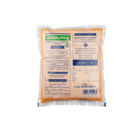 Veeba - Tandoori Spread, 1 Kg