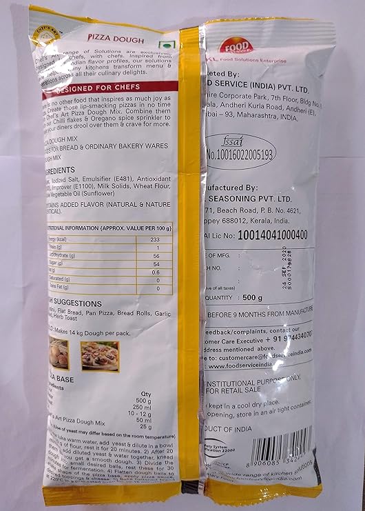 Chef's Art - Pizza Dough Mix