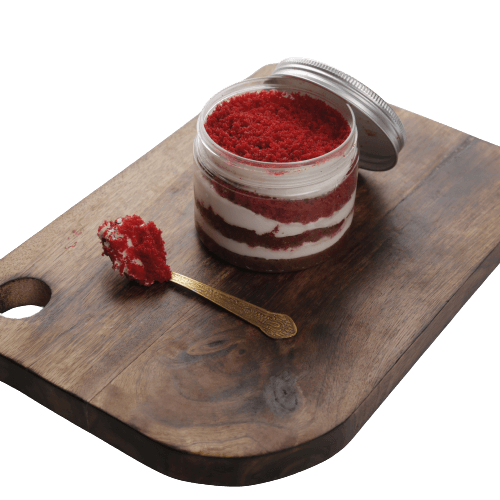 Baker Circle - Red Velvet Jar, 195 gm pc (Pack of 4), Frozen