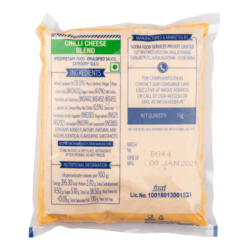 Veeba - Chilli Cheese Blend, 1 Kg