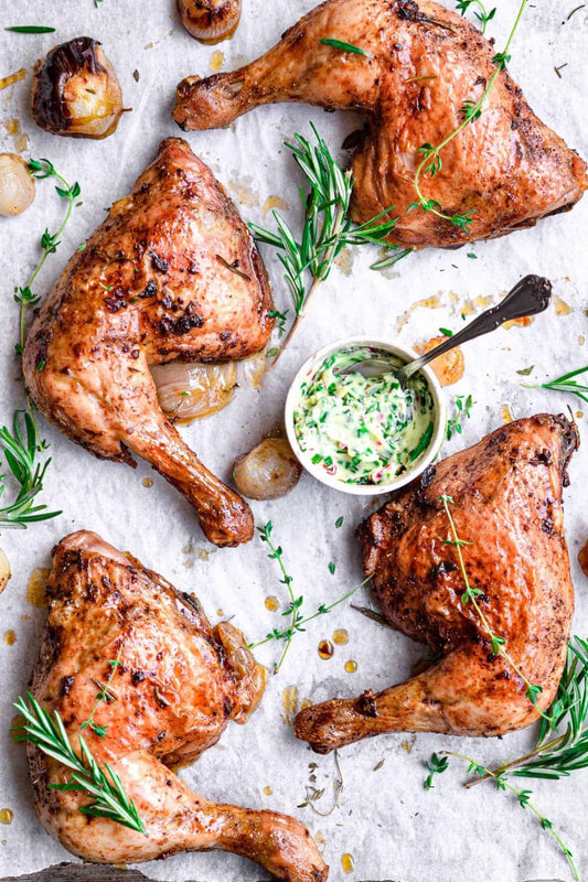SG - Marinated Garlic Herb Chicken Leg, 1 Kg