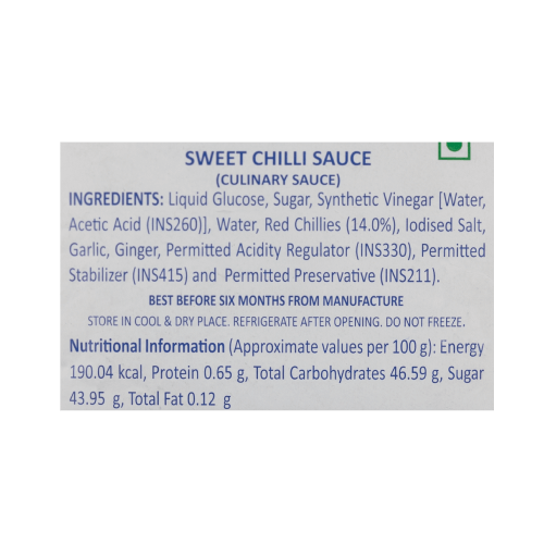 Veeba - Sweet Chilli Hot Sauce, 1 Kg