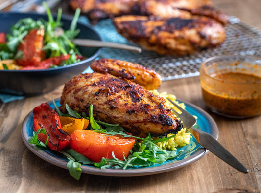 SG - Marinated Peri Peri Chicken Thigh, 1 Kg