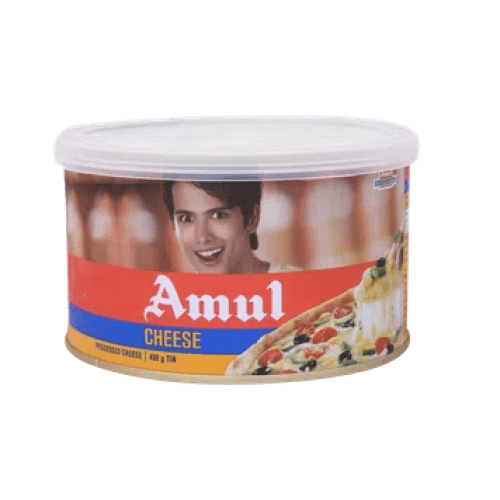Amul - Processed Cheese, 400 gm Tin