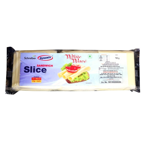 Dynamix - White Sandwich Cheese Slice, 765 gm