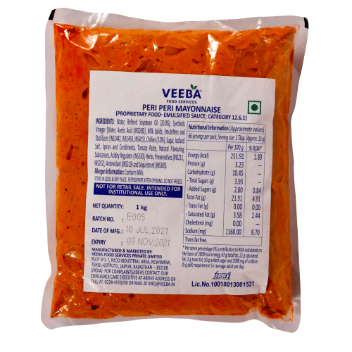 Veeba - Peri Peri Mayonnaise, 1 Kg
