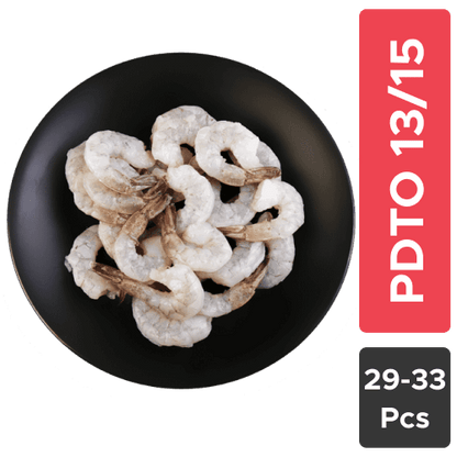 Frozen Prawns 13/15 PDTO ( Large ), 30% Glaze, 1 Kg