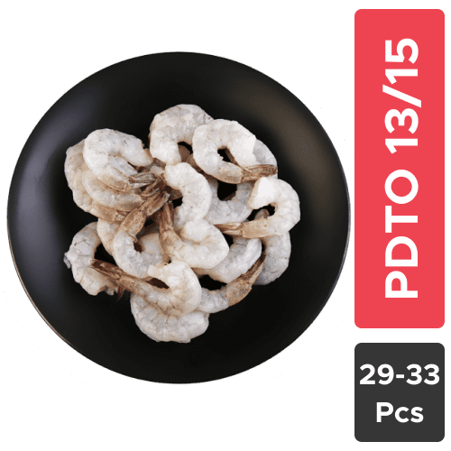 Frozen Prawns 13/15 PDTO ( Large ), 30% Glaze, 1 Kg