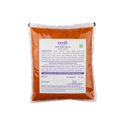 वीबा - पेरी पेरी हॉट सॉस, १ किलो