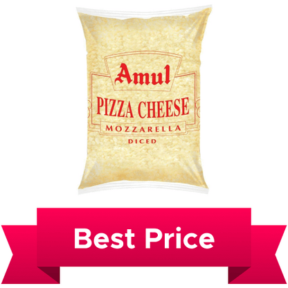 Amul - Cheese, Diced Mozzarella, 1 Kg