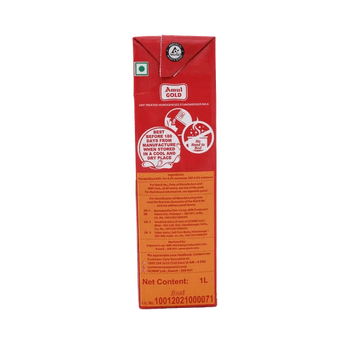 Amul - Gold Milk, 1 L