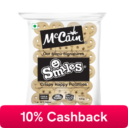 McCain - Smiles, 1.5 Kg