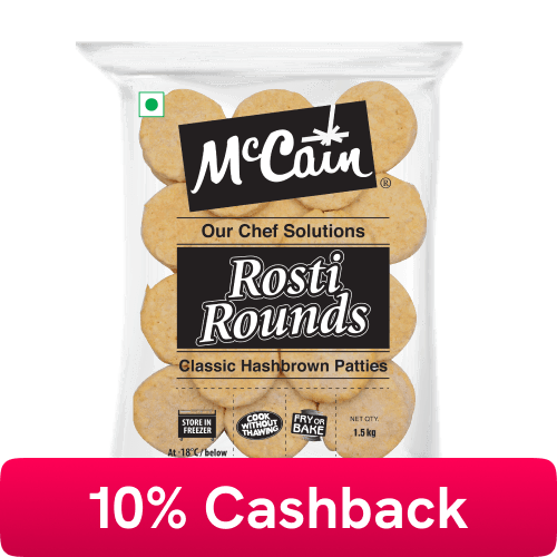 McCain - Rosti Rounds Patties, 1.5 Kg Pack