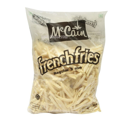 McCain - French Fries, 9 mm (Skin On), 2.5 Kg
