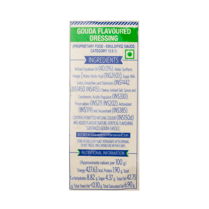 Veeba - Gouda Flavoured Dressing, 1 Kg