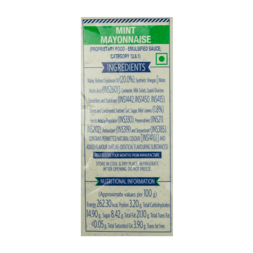 Veeba - Mint Mayonnaise Dressing, 1 Kg