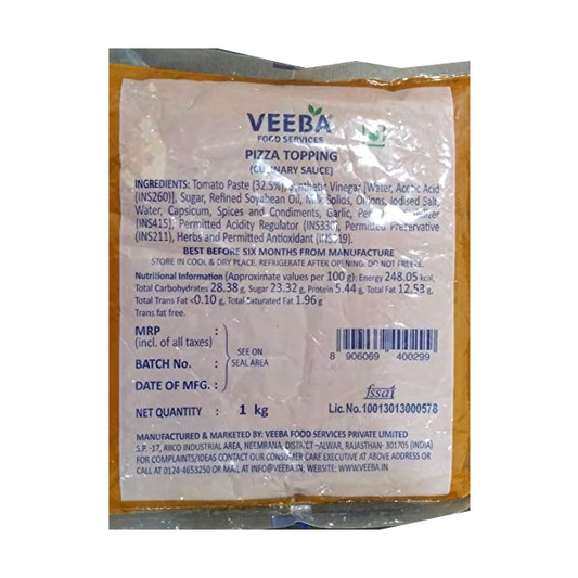 Veeba - Pizza Topping Creamy Tomato, 1 Kg