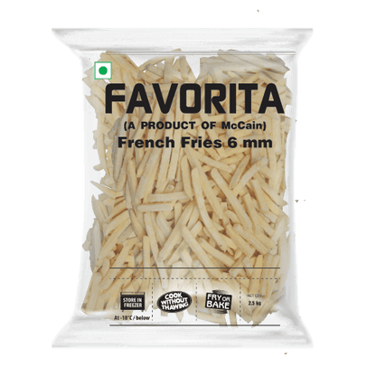 मैककेन - फेवरिटा फ्रेंच फ्राइज़ 6 मिमी, 2.5 किलोग्राम