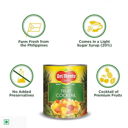 डेल - मोंटे फ्रूट कॉकटेल ८५० ग्रॅम