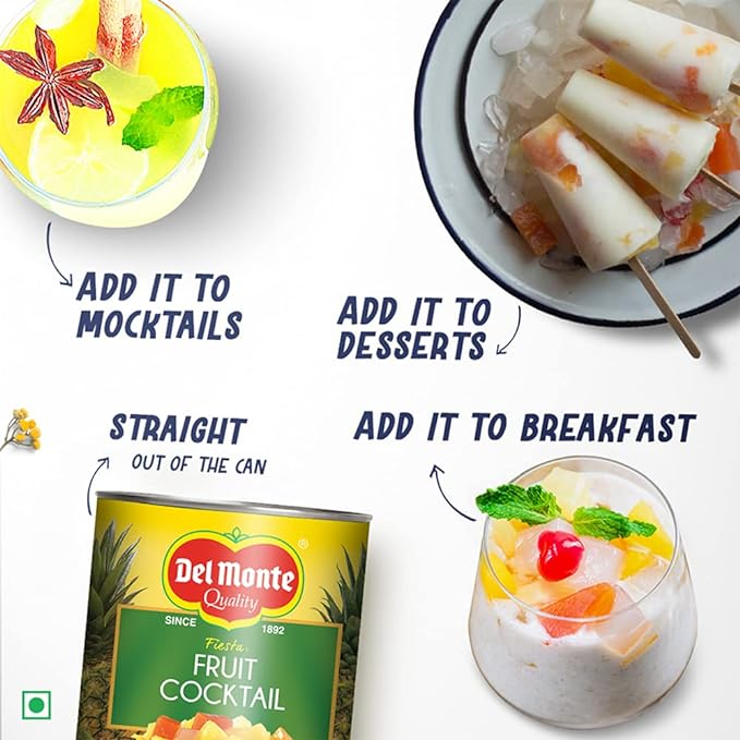 डेल - मोंटे फ्रूट कॉकटेल ८५० ग्रॅम