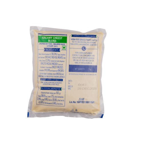 Veeba - Creamy Cheese Blend, 1 Kg