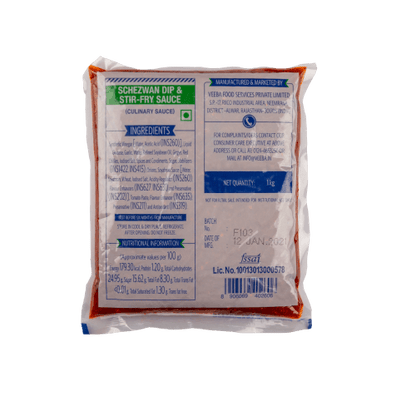 वीबा - शेझवान डिप आणि स्टिर-फ्राय सॉस, 1 किलो