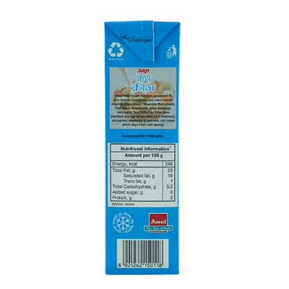Amul - Fresh Cream, 1 L