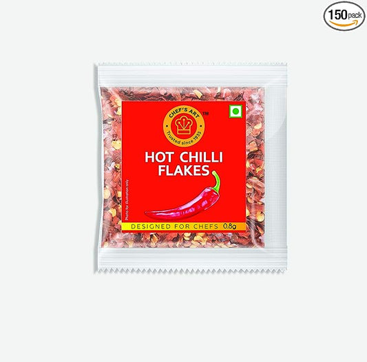 Chef's Art - Chilli Flakes Sprinkler Sachet ( Pack Of 300 )