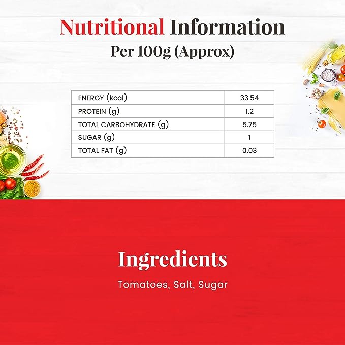 सनबे - टोमॅटो प्युरी