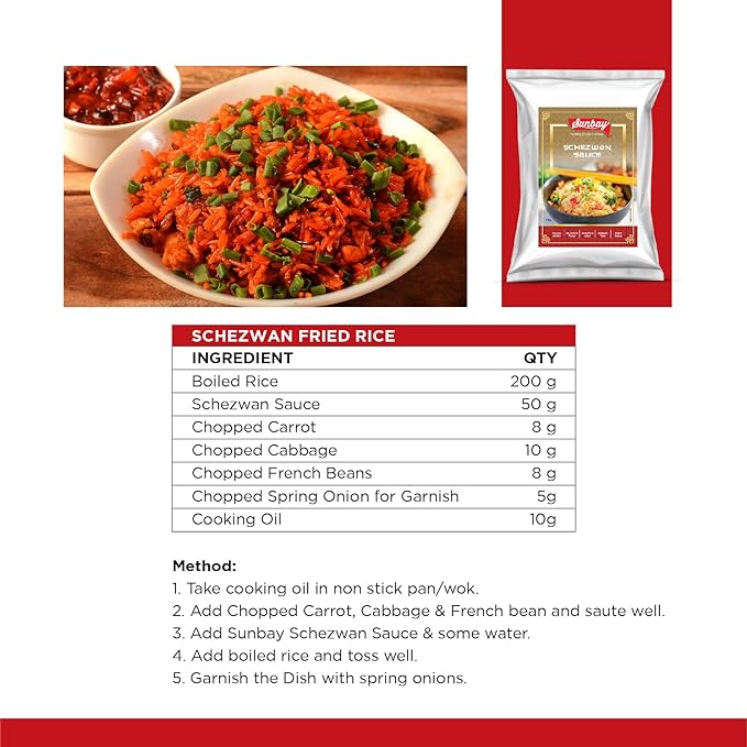 सनबे - शेझवान सॉस