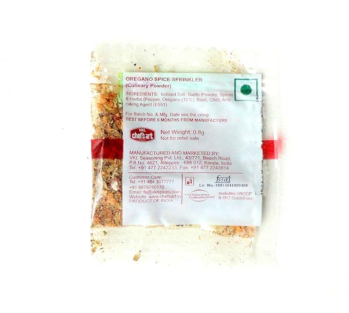 Chef's Art - Oregano Sprinkler Sachet ( Pack Of 300 )