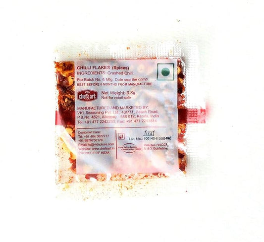 Chef's Art - Chilli Flakes Sprinkler Sachet ( Pack Of 300 )