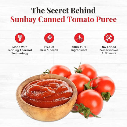 सनबे - टोमॅटो प्युरी
