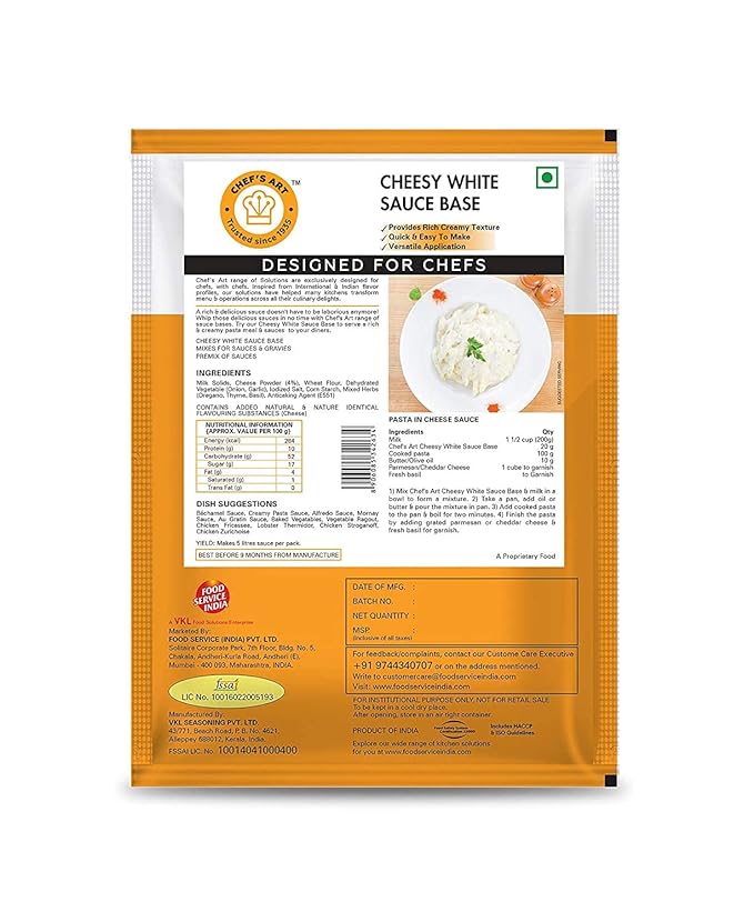 Chef's Art - Cheesy White Sauce Base
