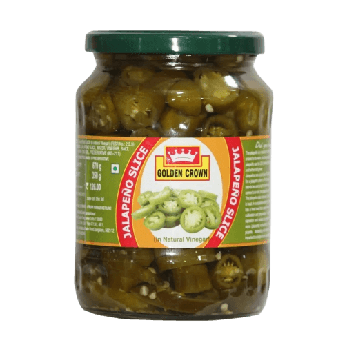 Golden Crown - Jalapeno, Slices, 670 gm