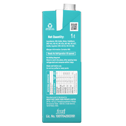 Milky Mist - UHT Fresh Cream, 1 L