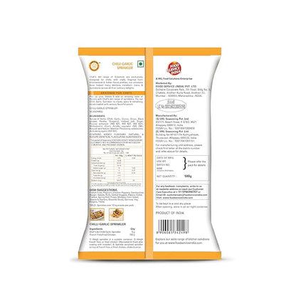 शेफची कला - मिरची लसूण स्प्रिंकलर