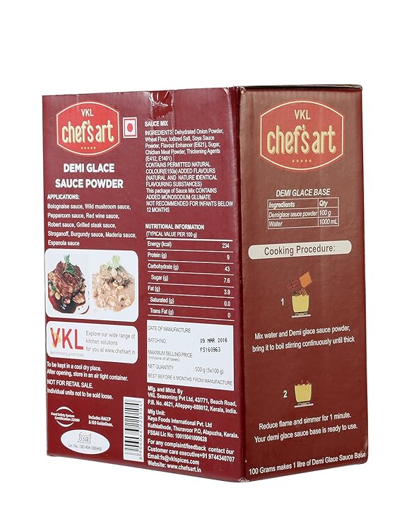 Chef's Art - Demi Glace Sauce Powder