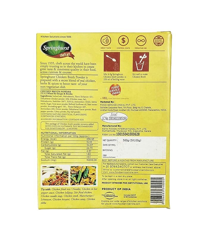 Springburst - Chicken Broth Powder