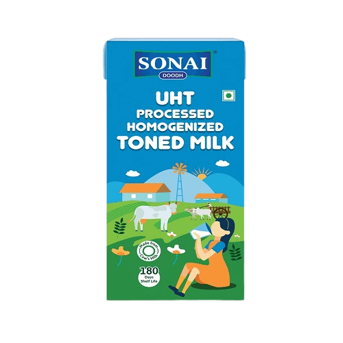 Derista - UHT Toned Milk, 1 L