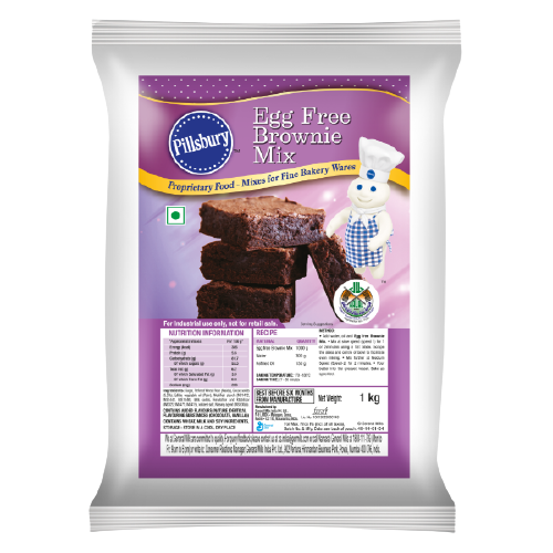 Pillsbury - Egg Free Brownie Mix, 1 Kg