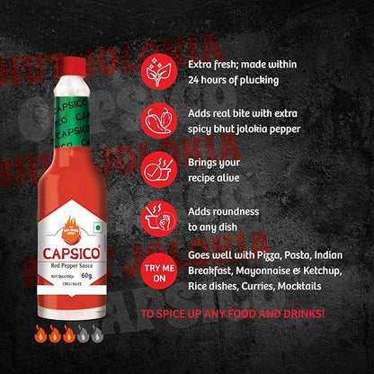 Dabur - Capsico Red Pepper Sauce, 60 gm