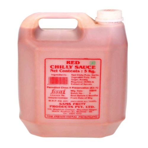 Sams - Red Chilly Sauce, 5 Kg