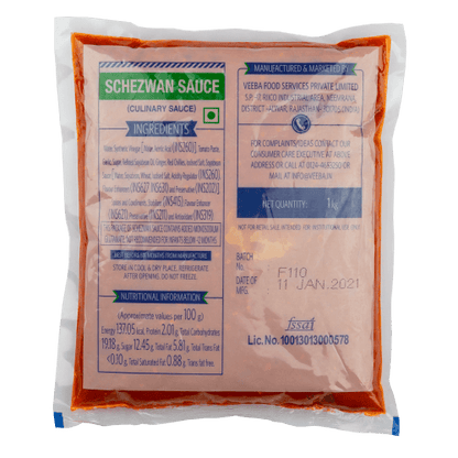 वीबा - शेझवान सॉस, १ किलो