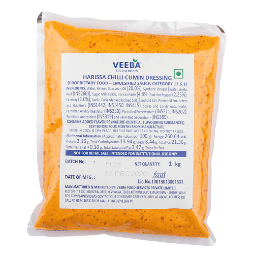 Veeba - Harissa Chilli Cumin Dressing, 1 Kg