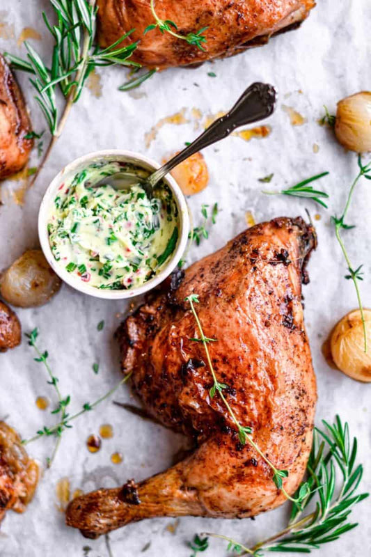 SG - Marinated Garlic Herb Chicken Leg, 1 Kg