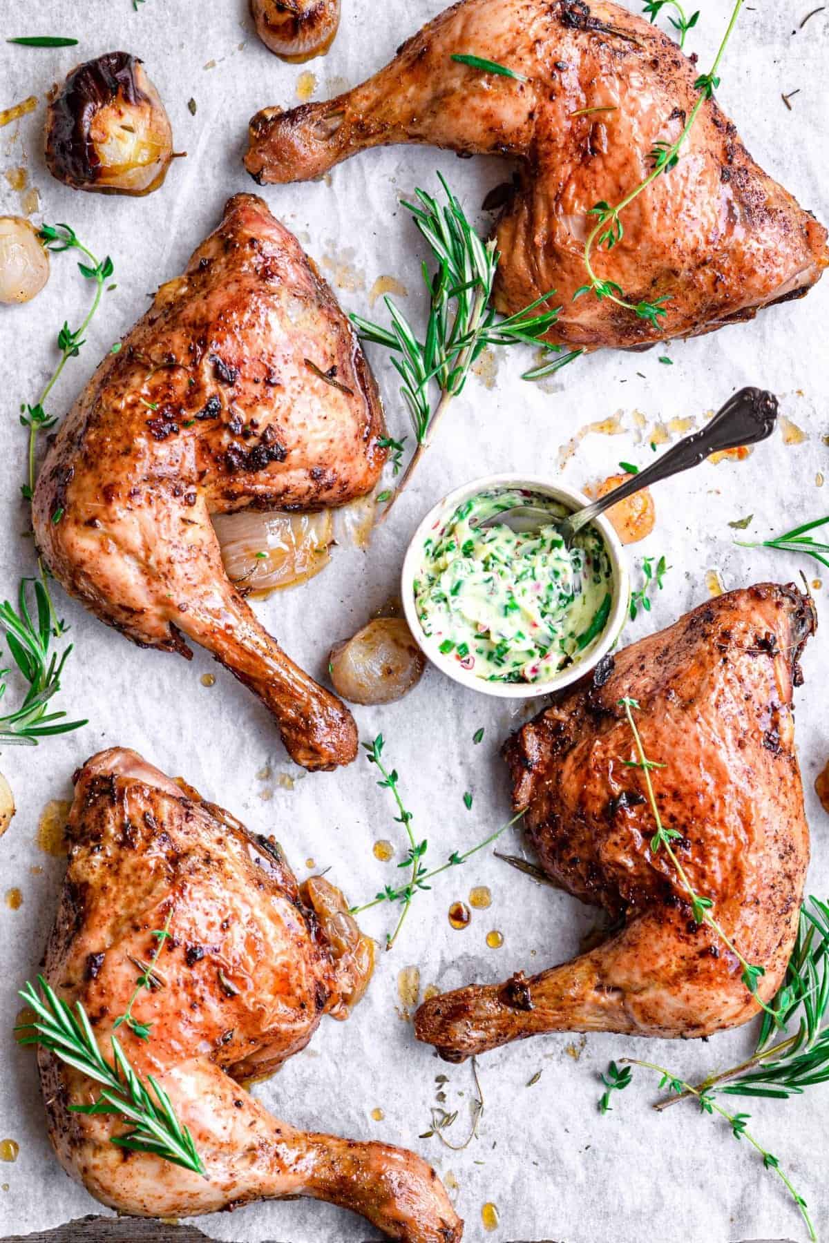 SG - Marinated Garlic Herb Chicken Leg, 1 Kg